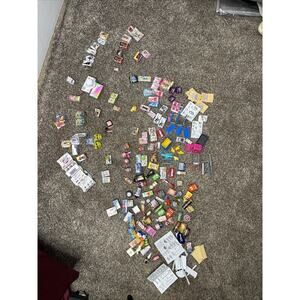 Lot Of Zuru Mini Brands Disney Animator Pantry Star Wars Turtles Grocery Display